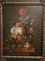 Nederlandse school (XX) - NO RESERVE - Bodegón de flores, Antiek en Kunst