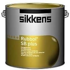 SIKKENS RUBBOL SB PLUS - alleen lichte kleuren - 1 liter..., Doe-het-zelf en Verbouw, Verf, Beits en Lak, Lak, Overige kleuren