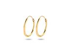 Marie-Celeste Oorringen Ronde Buis 15 mm - Goud, Verzenden, Nieuw