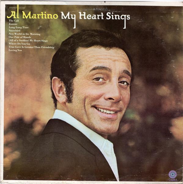 LP gebruikt - Al Martino - My Heart Sings, Cd's en Dvd's, Vinyl | Pop, Zo goed als nieuw, Verzenden