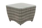 VDG Casablanca bijzettafel - Light grey, Verzenden, Nieuw, Rond, Wicker