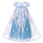 Prinsessenjurk - Elsa ijsprinses jurk