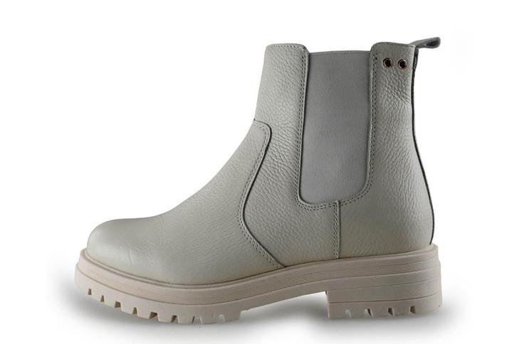 Nelson Chelsea boots in maat 40 Wit, Kleding | Dames, Schoenen, Wit, Zo goed als nieuw, Overige typen, Verzenden
