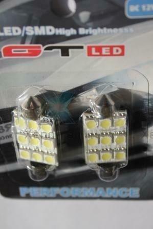 C5W 44mm 5050 9SMD led, Auto-onderdelen, Verlichting, Verzenden