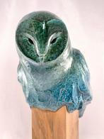 Federico Alibrio - Blue Barn owl, Antiek en Kunst, Kunst | Designobjecten