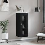 vidaXL Hangkast 34,5x34x90 cm zwart, Minder dan 50 cm, Verzenden, Nieuw, Minder dan 100 cm