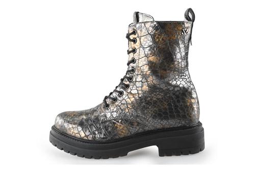 Floris van Bommel Veterboots in maat 39 Zwart | 10% extra, Kleding | Dames, Schoenen, Zwart, Gedragen, Overige typen, Verzenden