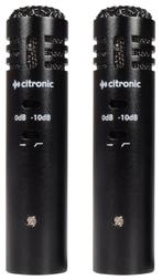 Citronic ECM20 Condensator Microfoon Stereo Paar, Muziek en Instrumenten, Microfoons, Nieuw, Overige typen, Verzenden