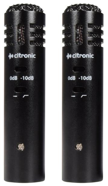 Citronic ECM20 Condensator Microfoon Stereo Paar beschikbaar voor biedingen