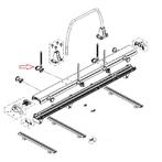 Thule VeloSlide Wheelholder With Strap (1x), Nieuw