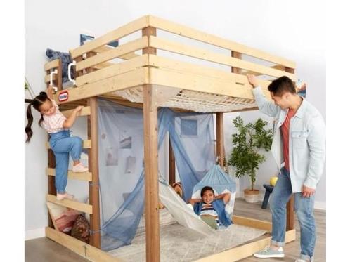 Veiling - Stapelbed - Hoogslaper - Speeltoestel 4-in-1, Kinderen en Baby's, Kinderkamer | Bedden