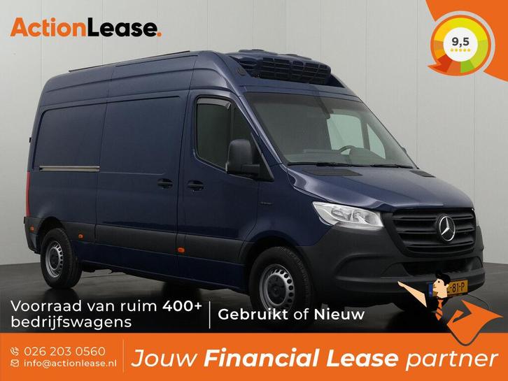 Mercedes eSprinter Koelwagen L2 H2 2020 Elektrisch Automaat, Auto's, Mercedes-Benz, Dealer onderhouden, Te koop, Zwart, Automaat