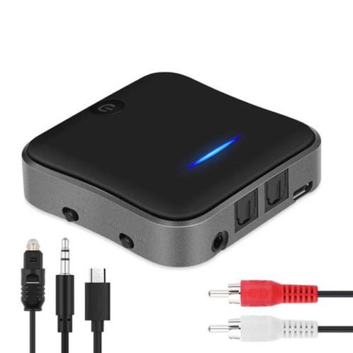 Bluetooth 5.0 Transmitter/Receiver - AUX/SPDIF Draadloze, Computers en Software, USB Sticks, Nieuw, Verzenden