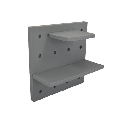 Wandplank Zelfklevend - 22 cm x 22cm - Verstelbaar - Grijs -, Huis en Inrichting, Kasten | Overige, Verzenden