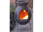 Sol-y-Yo Chimenea Mexicaanse tuinhaard Barbecue XL (grijs), Verzenden, Nieuw