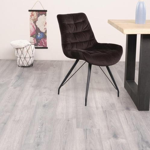 Lichtgrijs klik-PVC v.a. €7,98 per m² LEEGVERKOOP, Huis en Inrichting, Stoffering | Vloerbedekking, Wit, Crème, Beige, Bruin, Grijs