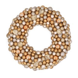 Kerstkrans | Decoris |  33 cm, Diversen, Kerst, Nieuw, Verzenden