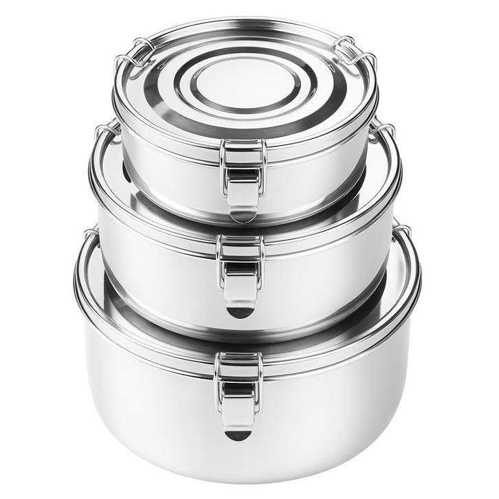 My Green Deal – RVS Lunchbox Set – Duurzame Broodtrommel, Huis en Inrichting, Keuken | Tupperware, Nieuw, Verzenden