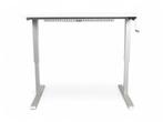 Pro-Office zit/sta slingerbureau, 130x80 cm, alu-wit, Huis en Inrichting, Bureaus, Ophalen of Verzenden, Nieuw