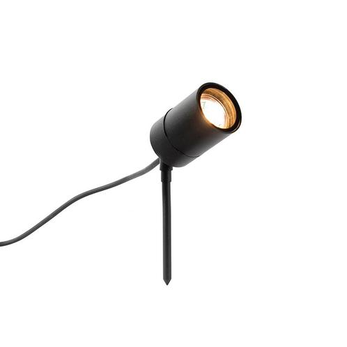 Prikspot zwart verstelbaar IP44 - Solo, Tuin en Terras, Buitenverlichting, Nieuw, Minder dan 50 watt, Overige materialen