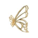 Haarklemmen Open Vlinder Vorm Metaal 7cm Goud, Verzenden, Nieuw