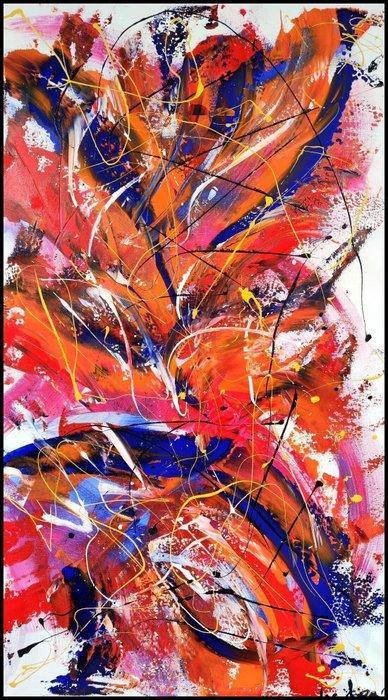 Luc Mora - Le rouge - XXL, Antiek en Kunst, Kunst | Designobjecten