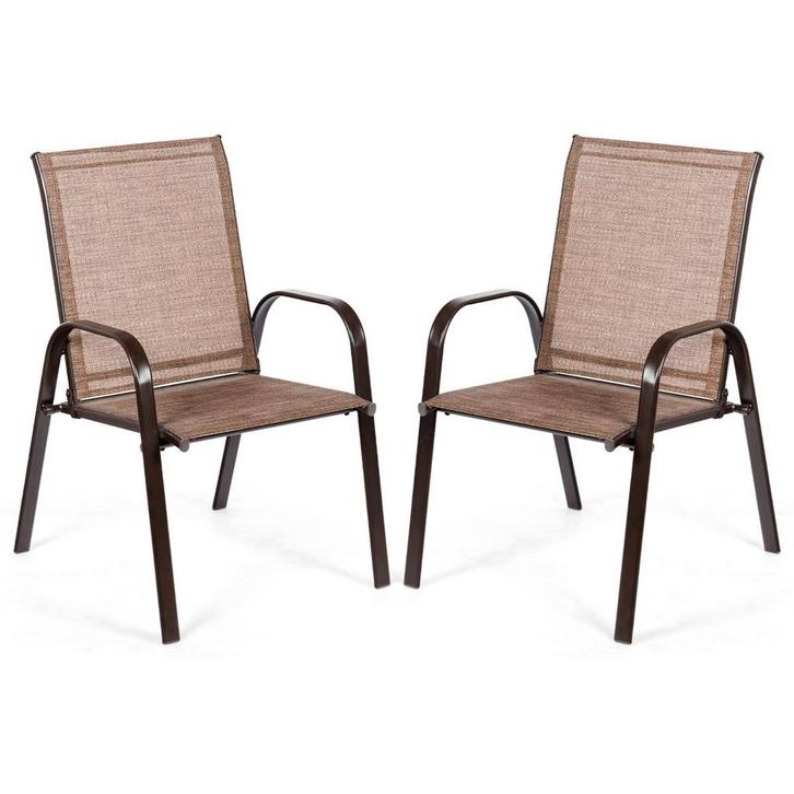 LIVSK Tuinstoelenset - Comfortabele Stoelen met Armleuningen, Tuin en Terras, Kruiwagens, Nieuw, Verzenden