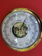 Barigo Aneroid barometer - Messing glas - Bullaug-analoge