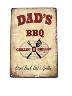 Metalen Wandbord - Dads BBQ, Ophalen of Verzenden, Nieuw