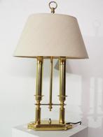 Tafellamp - Italiaanse bouilotte messing lamp - Messing