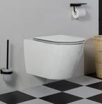 Saniclear Jama rimfree hangend toilet met flatline softclose, Nieuw, Ophalen of Verzenden