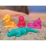 3D vormen voor bij het Kinetisch Zand 4 stuks, Nieuw