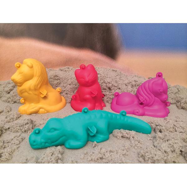 3D vormen voor bij het Kinetisch Zand 4 stuks, Kinderen en Baby's, Speelgoed | Overig