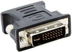 Deltac DVI-I 24+5 Pins Male To VGA Female Adapter-Standaard, Ophalen of Verzenden, Zo goed als nieuw