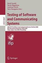 Testing of Software and Communicating Systems :. Suzuki,, Boeken, Suzuki, Kenji, Zo goed als nieuw, Verzenden