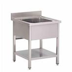 Spoeltafel RVS met onderplank | 70x70x85 cm HorecaTraders, Zakelijke goederen, Horeca | Meubilair en Inrichting, Verzenden, Nieuw in verpakking