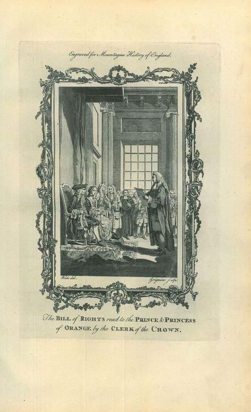 Portrait of William III of England, Antiek en Kunst, Kunst | Etsen en Gravures