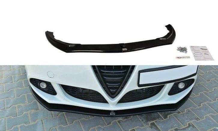 Voorspoiler Alfa Romeo Giulietta Glanzend Zwart V.1, Auto-onderdelen, Carrosserie en Plaatwerk, Ophalen of Verzenden