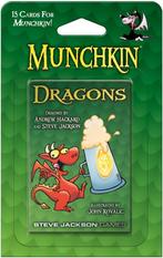 Munchkin Dragons Booster Pack | Steve Jackson Games -, Hobby en Vrije tijd, Gezelschapsspellen | Kaartspellen, Nieuw, Verzenden