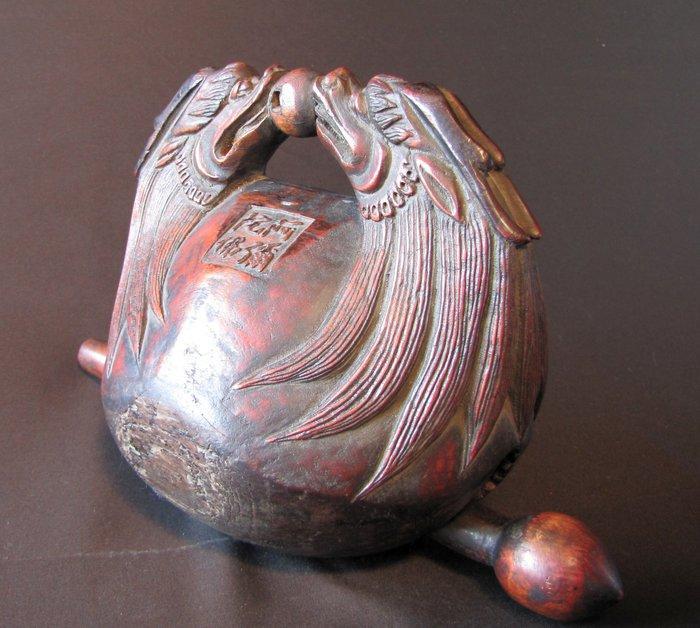 Mokugyo, Holzfisch - Hout - Japan - Einde van de 19e eeuw, Antiek en Kunst, Antiek | Overige Antiek