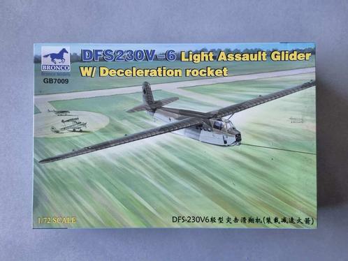 Bronco GB7009 DFS230V-6 Light Assault Glider W/ Deceleration, Hobby en Vrije tijd, Modelbouw | Vliegtuigen en Helikopters, Verzenden