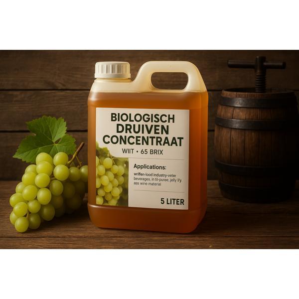 5 Liter (6,5 kg) Biologisch Druivenconcentraat, Dieren en Toebehoren, Dierenvoeding, Ophalen of Verzenden