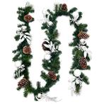2dekans | Costway Besneeuwde Kunstkerstboom Met Sneeuwval -, Diversen, Kerst, Ophalen of Verzenden, Zo goed als nieuw