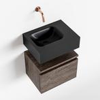 MONDIAZ ANDOR 40cm toiletmeubel dark brown. LEX 40cm, Ophalen of Verzenden, Nieuw, Bad