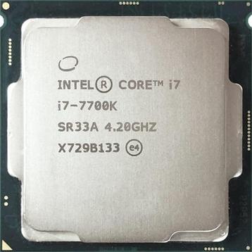 Desktop CPU Intel Core I7-7700K beschikbaar voor biedingen