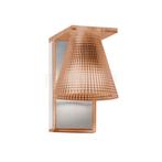 Kartell Light-Air Wandlamp, amber met reliø«f patroon, Huis en Inrichting, Lampen | Wandlampen, Verzenden, Nieuw