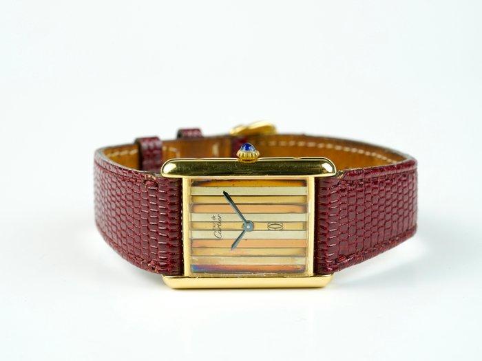 Cartier - Tank Must de Cartier - 180185 - Dames - 1980-1989, Sieraden, Tassen en Uiterlijk, Horloges | Heren