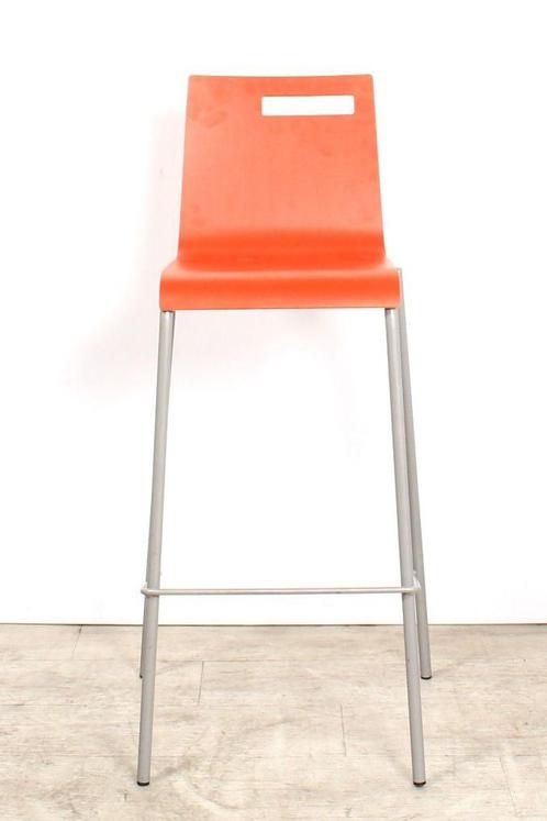Thereca Tommy 1s barkruk, houten kuip, metalen frame, roo..., Huis en Inrichting, Stoelen, Nieuw, Ophalen of Verzenden