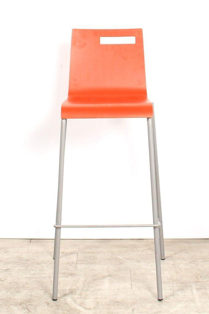 Thereca Tommy 1s barkruk, houten kuip, metalen frame, roo..., Huis en Inrichting, Stoelen, Nieuw, Ophalen of Verzenden