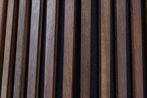 Ronde eettafel VALHALLA WOOD 120cm gerookt eiken kolomvoet -, Huis en Inrichting, Ophalen of Verzenden, Nieuw